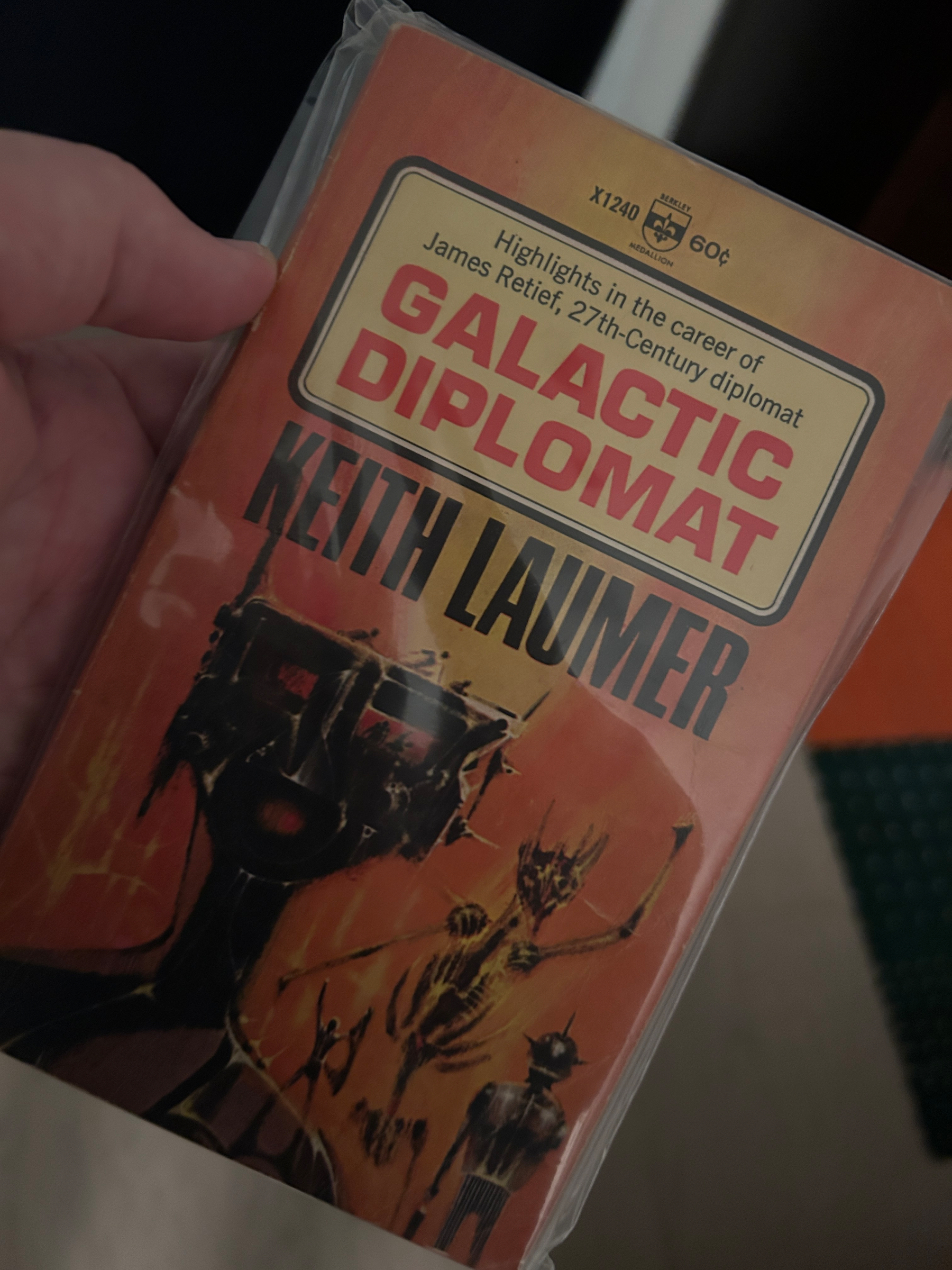 Science fiction paperback